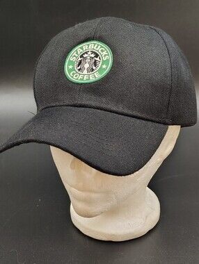 Starbucks Black Cap with Green Circular Logo